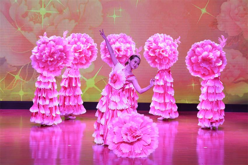 亚新官方网站2019年度工作动员大会---舞蹈《花开树恩》